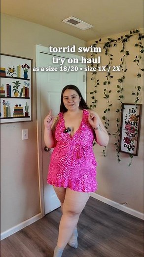 Torrid Size 18/20 Swimsuit Try On Haul | Plus Size Swim Wear