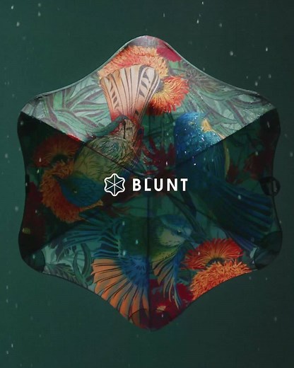 108 reactions · 18 comments | We are proud to present The BLUNT + Flox Limited Edition Fantastical Fantail umbrellas. The latest collaboration between Blunt™ and renowned New Zealand artist, Flox. Available for a limited time, in limited quantities. https://bluntumbrellas.co.nz/flox | BLUNT Umbrellas | Facebook
