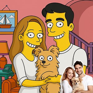 Custom Simpsons Family Portrait , Personalized Simpsons Portrait, Perfect Gift for Simpsons Fans, Custom Simpsons Portrait , Simpsons Gift - Etsy
