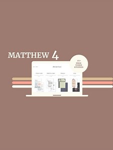 Matthew 4 Bible Study Notes — 2BeLikeChrist