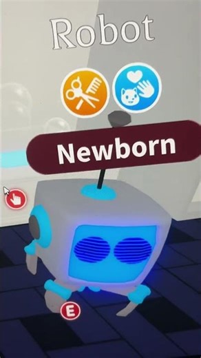 Hatching A Robot From A Royal Egg #roblox #robloxshorts #adoptmeroblox