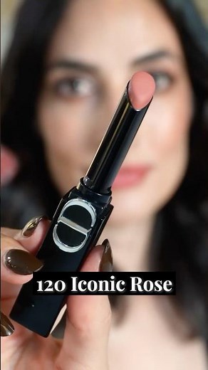 POV: You found your perfect everyday lipstick | Dior Rouge On Stage Lipstick - 120 Iconic Rose