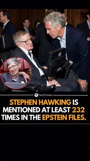 Sadiq vlogger on Instagram: "BREAKING: Stephen Hawking is reportedly mentioned at least 232 times in the Epstein files. The claim is spreading rapidly across social media. ‘echTimes Mentions in documents do not automatically imply wrongdoing EN HAWKING IS Likes The Epstein files include emails, schedulest 230 contacts, and third-party references. Names can appear due to academic events, FIL E340 travel lists, or second-hand accounts. Hawking was a world-renowned scientist who attended many publi