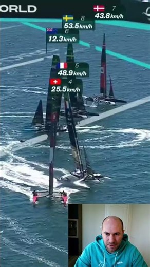 SAILGP Australia 2026 | Big crash NZL vs SUI