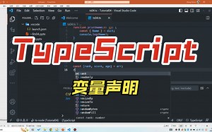 【TypeScript 从零速成教程 04】变量声明