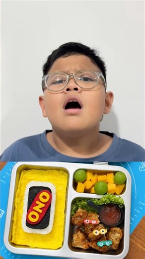 The ONO card lunchbox #lunchboxideas #lunchbox #healthykidsmeal #kidsmeal #bentobox #unocardgame ...
