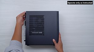 ASUS ExpertCenter small form factor tool-free chassis tutorial video