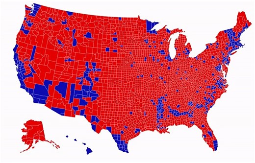 Territory vs. Democracy: How Land Area Distorts the U.S. Presidential Election Map