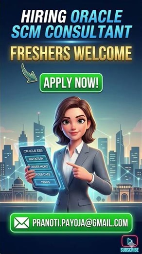 Hiring: Oracle EBS SCM Functional Consultant 🚀