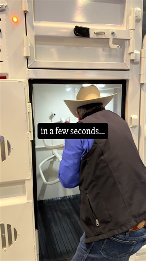 Whoever sent this to you thinks you’re cooler than multipurpose trailer storage. 😎 We love this trailer feature for its practicality. Within a few seconds, the space converts to meet a range of needs. Perfect for the rancher who likes options and flexibility! ‼️ Want this feature for your operation? Let’s chat! #rancher #ranching #livestock #cattleman #trailer ranch cowboy cowgirl western punchy agriculture