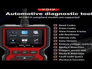 New OBD2 V519 Scanner Live Data Professional Mechanic OBDII Diagnostic Code Reader Tool fo