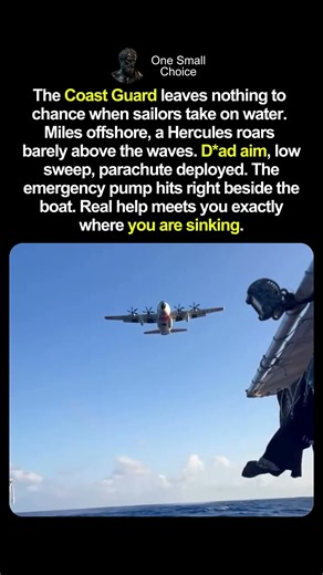 Coast Guard Delivers Precision Airdrop ✈️⚠️