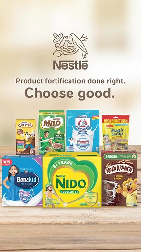 Nestlé products are fortified with essential micronutrients like Iron, Vitamin A, and Zinc to help address widespread micronutrient deficiencies in the country. #ChooseGood #ChooseNestlé | Nestlé