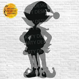 Christmas Elf SVG Bundle Cut Files for Silhouette Cricut (digital Download) - Etsy