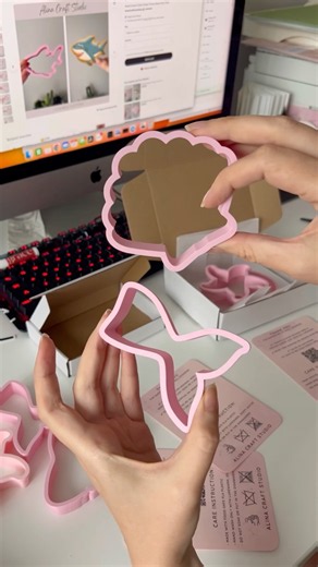 Packing My Custom 3D Printed Cookie Cutter Orders 📦