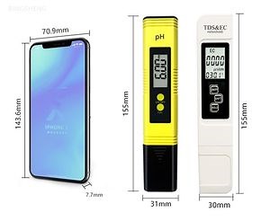 [Hot Item] Portable Digital pH and Ec Meter for Home Water Testing