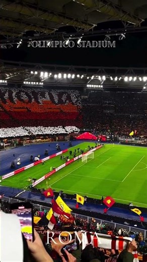 Stunning atmosphere at this stadium #asroma