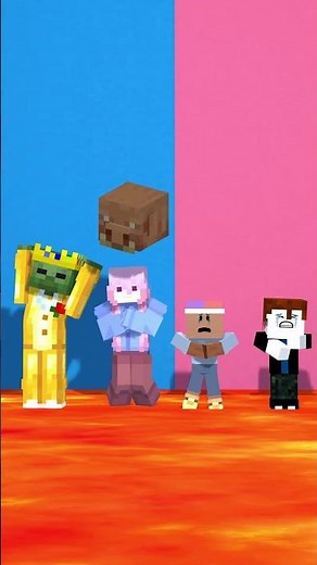 The Transformation is INSANE! 🧟‍♂️✨#minecraft #animation