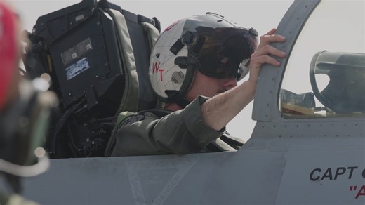 VMFA-232 perform flight operations out of Guam