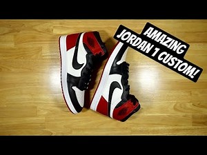 Air Jordan 1 'Black Toe' High 85 Custom