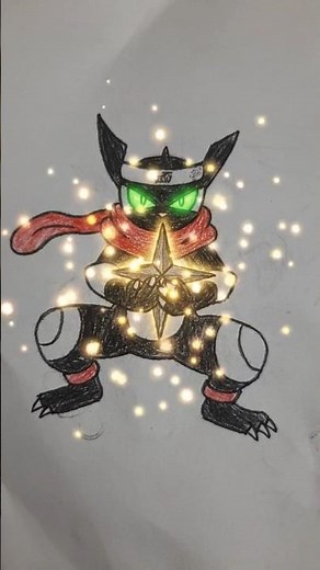 How to Draw Shiny Greninja Step by Step | Pokémon Drawing Tutorial