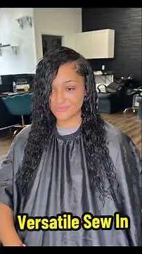 Short Hair Girls Think Sew-Ins Aren't For Them… Look At Her NOW 😍 Curly Sew-In