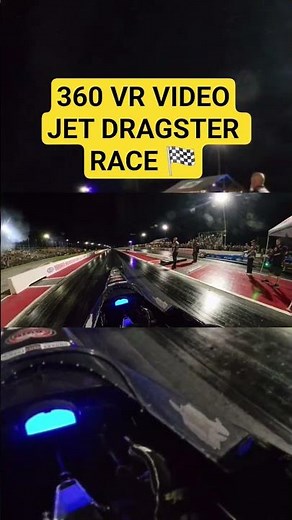 jet powered dragster drag race 360 degree vr video
