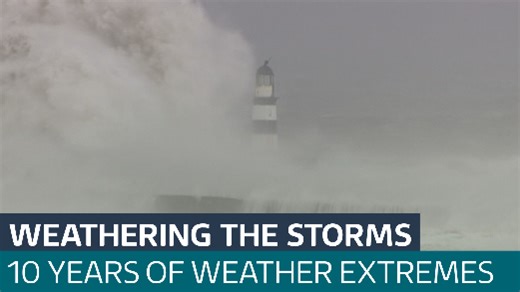 ITV70: Wind and Water - the weather that has defined the decade - Latest From ITV News