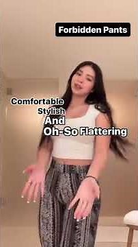 Comfortable. Stylish. Oh So Flattering. The Forbidden Pants 😈