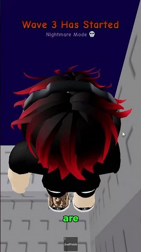 THIS GLITCH BREAKS NIGHTMARE MODE 😱 #roblox #survivezombiearena #shorts