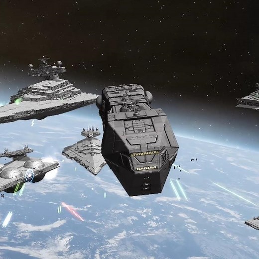 Galactic Empire vs Separatist Holdouts #starwars #empireatwarremake #cinematicnpc #npcwars #shorts