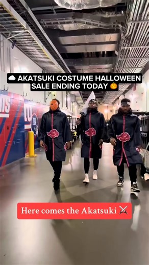 🎃 Akatsuki Robes sold out 3 times this week and they’re finally back for Halloween! 👹 ☁ Iconic red cloud cloak, the ultimate Naruto cosplay piece 🧵 High-quality cotton blend for comfort and durability 🎭 Uni-sex fit, perfect for conventions, parties, or Halloween night 🔥 Rep the Akatsuki this Halloween before stock vanishes | Anime.Merchant