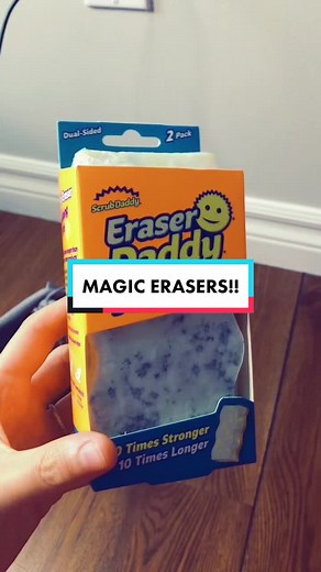 Magic Erasers vs. Eraser Daddy: Shoe Cleaning Comparison