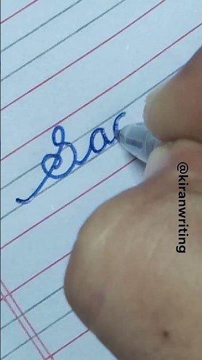 how to practice cursive writing