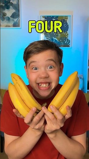 👶Let’s Learn Numbers While Counting BANANAS 🍌 #learn