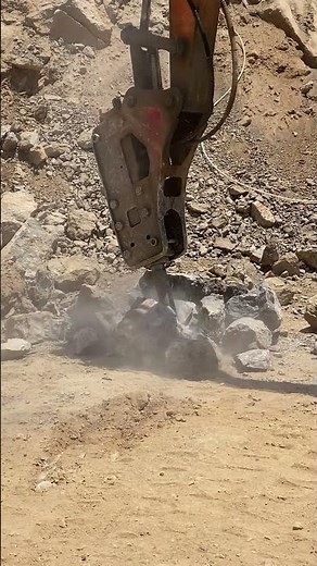 IRON GIANT UNLEASHED! ⚒️showcases the world of heavy machinery & Massive Rock #s