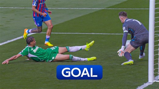 Newcastle: Will Osula opens scoring against Crystal Palace