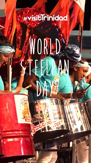 74K views · 1.3K reactions | We are thrilled to see August 11 declared as World Steelpan Day by the United Nations. Recognizing the historical and cultural significance of the steelpan, Trinidad and Tobago’s National Instrument. Celebrate with us on August 11, 2023! Ministry of Tourism, Culture and the Arts Trinidad & Tobago, Pan Trinbago Music Credit: Feeling to Party bp Renegades Steel Orchestra #WorldSteelpanDay #visitTrinidad #PanTrinbago | Visit Trinidad | Facebook