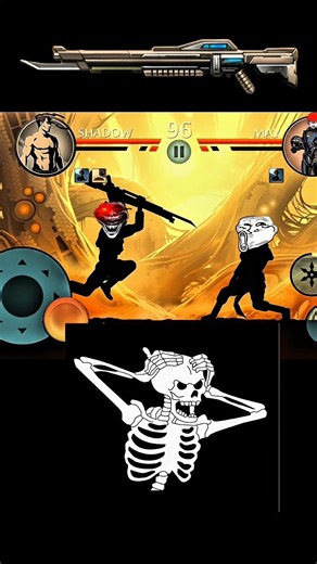 Shadow vs May 😱 FINAL BOSS DESTROYED! | Shadow Fight 2 #shorts #viralshorts# trending