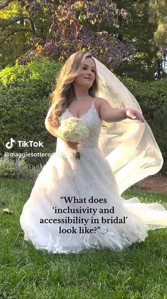 Inclusivity and accessibility to all brides' love stories! 🤍💍 This Disability Awareness Month and every month, we are committed to creating beautiful and inclusive spaces for every bride. 💕 . #accessibilityforall #accessibility #weddingdressshopping #bridal