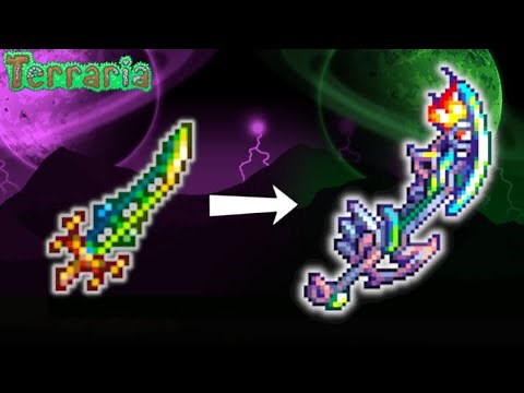 The Terra Blade's Final Form! EXOBLADE! Terraria Calamity Mod Sword Better than Zenith!