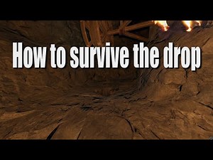 How to survive the cave drop every time in rust