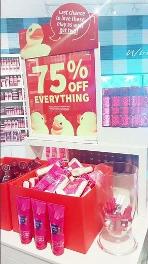 Bath & body Works semi annual sale is going on right now