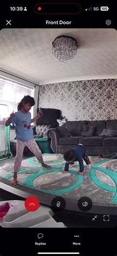 When I turn camera on to see what ur kids are doing while at work 🥰🥰