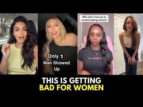 Singles Events Are FAILING Without Men as Women Can't Find Men To Date