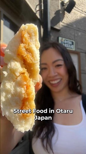 eating street food in hokkaido japan!