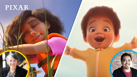 This #AutismAcceptanceMonth, float into the feels with this heartwarming video, featuring Pixar #SparkShort directors Bobby Rubio and Erica Milsom. 💙 #AutismInclusion | Pixar
