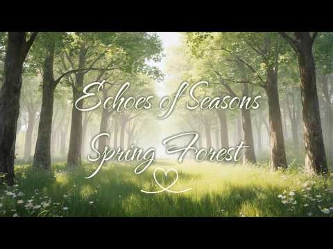 Spring Forest 🌿 Piano & Harp for Focus, Clarity & Gentle Work