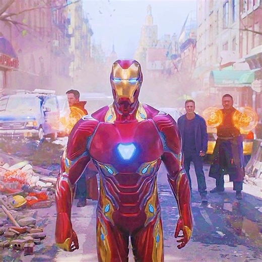 Avengers Infinity war iron Man fight with alien #ironman #marvel