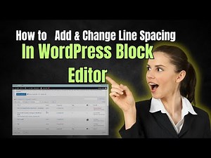 How to Add & Change Line Spacing In WordPress Block Editor